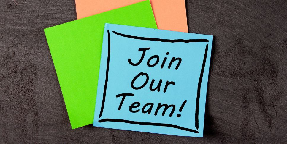 Join our team sign